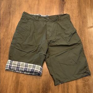 Reversible Cotton Chino Shorts